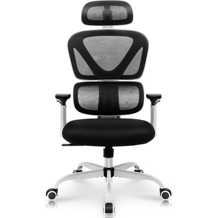 Comfy white office online chair